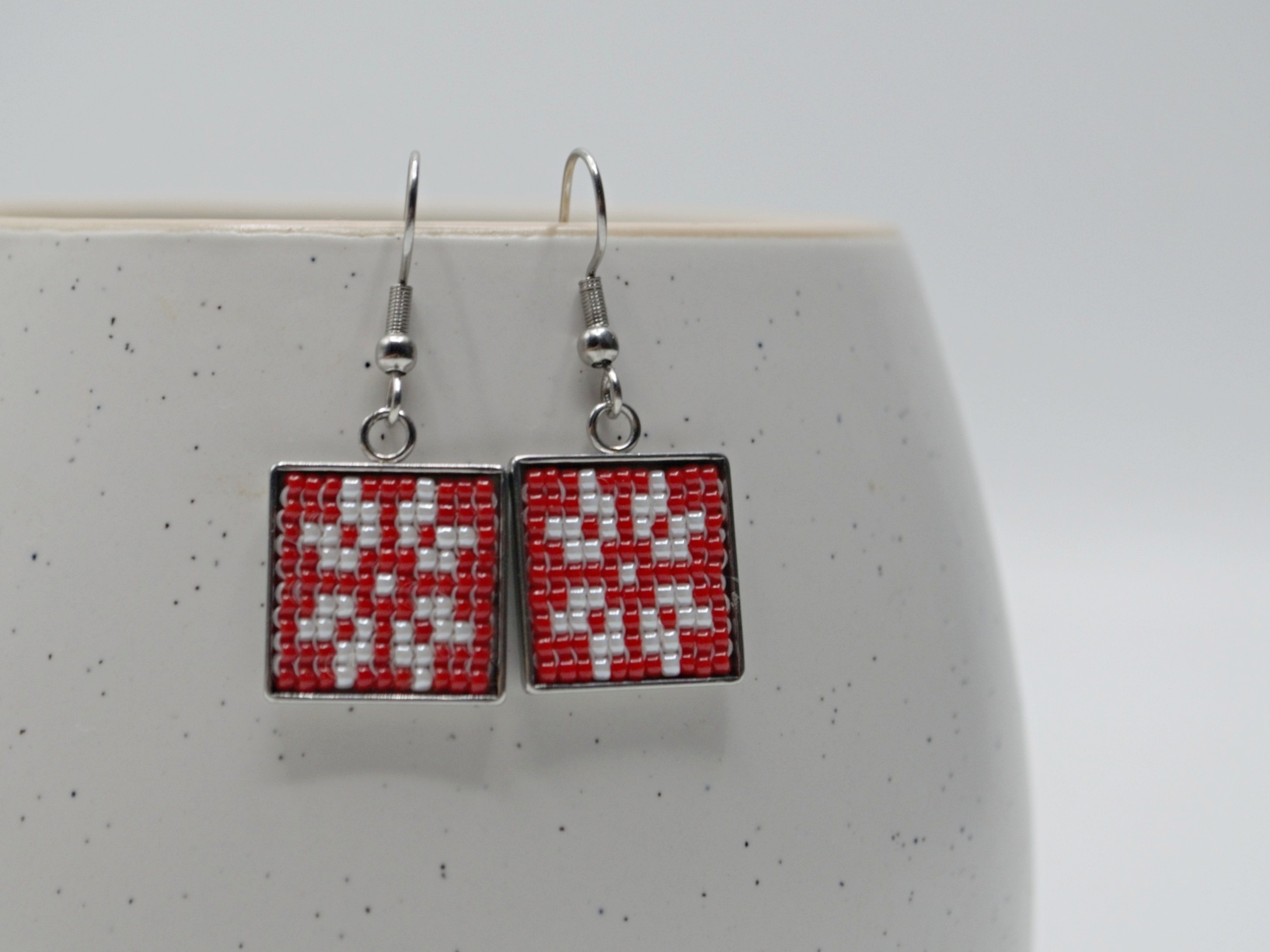 Cercei inox, motiv stele - imagine 2