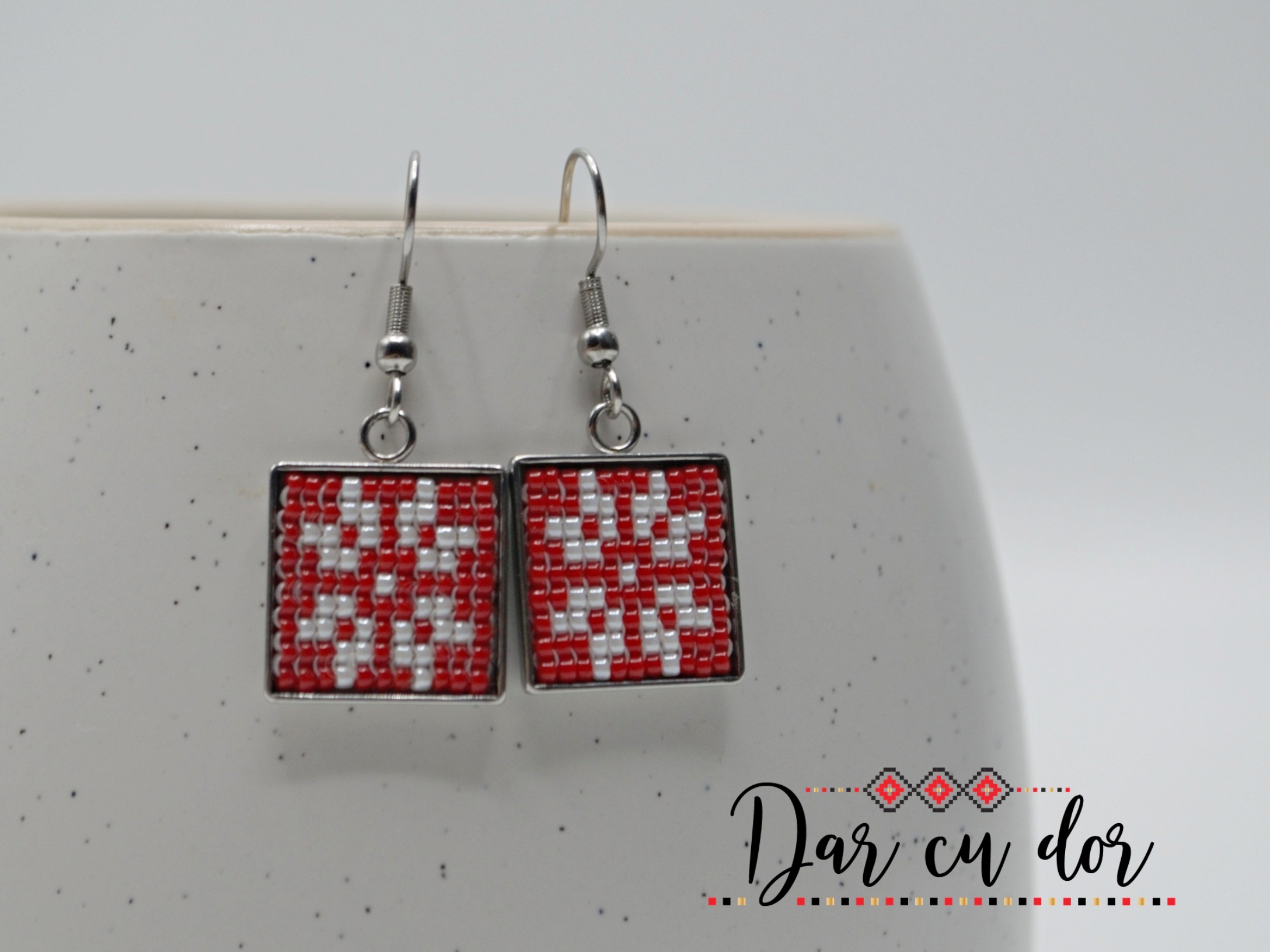 Cercei inox, motiv stele - imagine 4