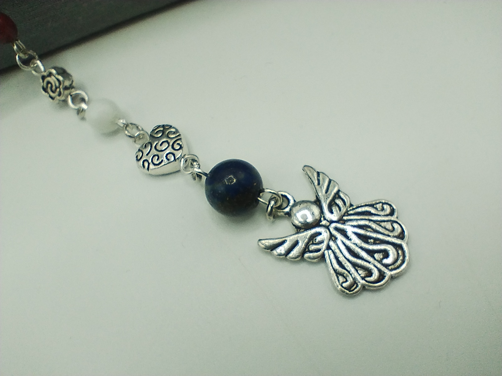 Semn de carte mare - Înger - imagine 5