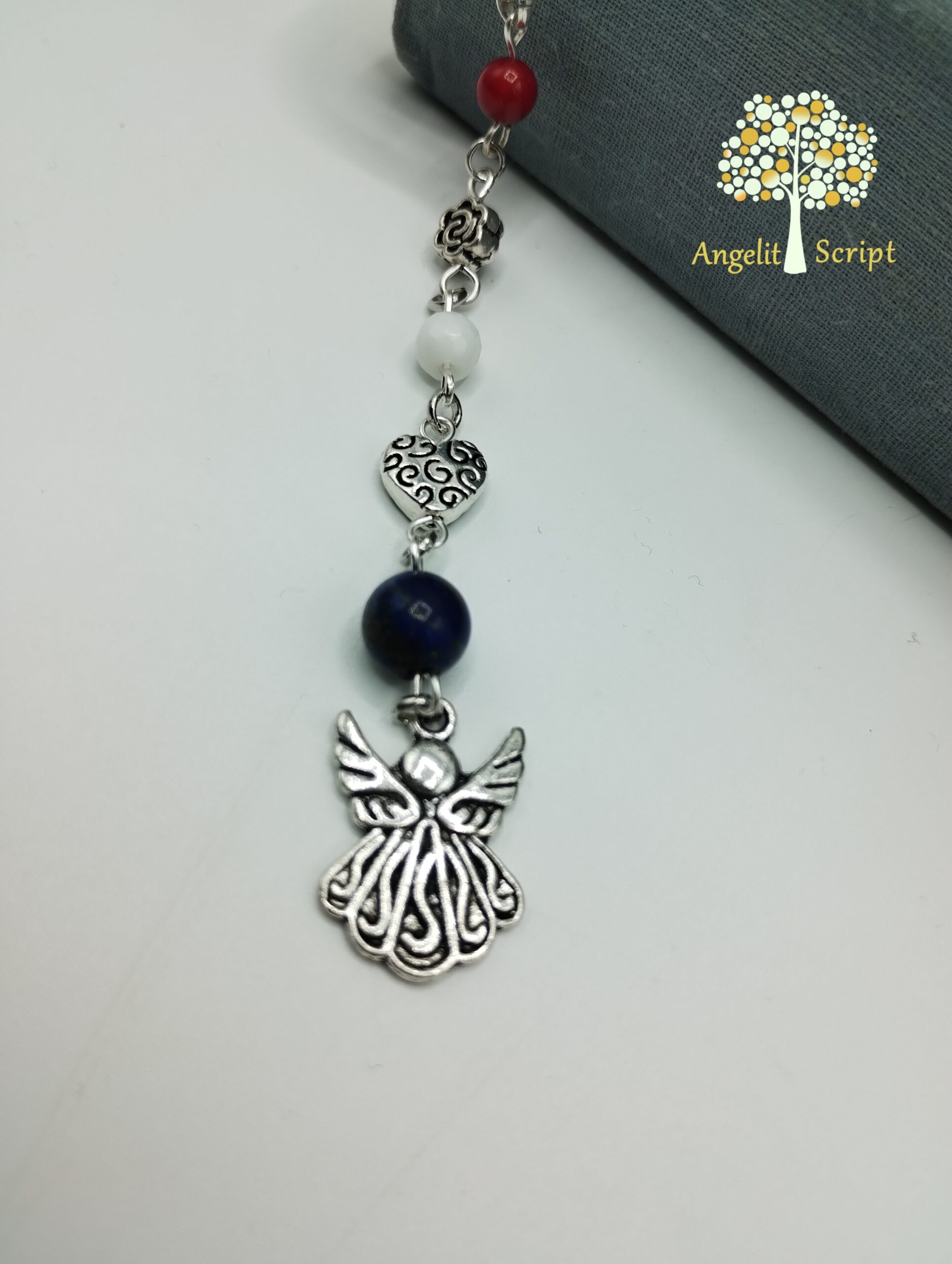 Semn de carte mare - Înger - imagine 6