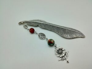 Semn de carte mare - Floare