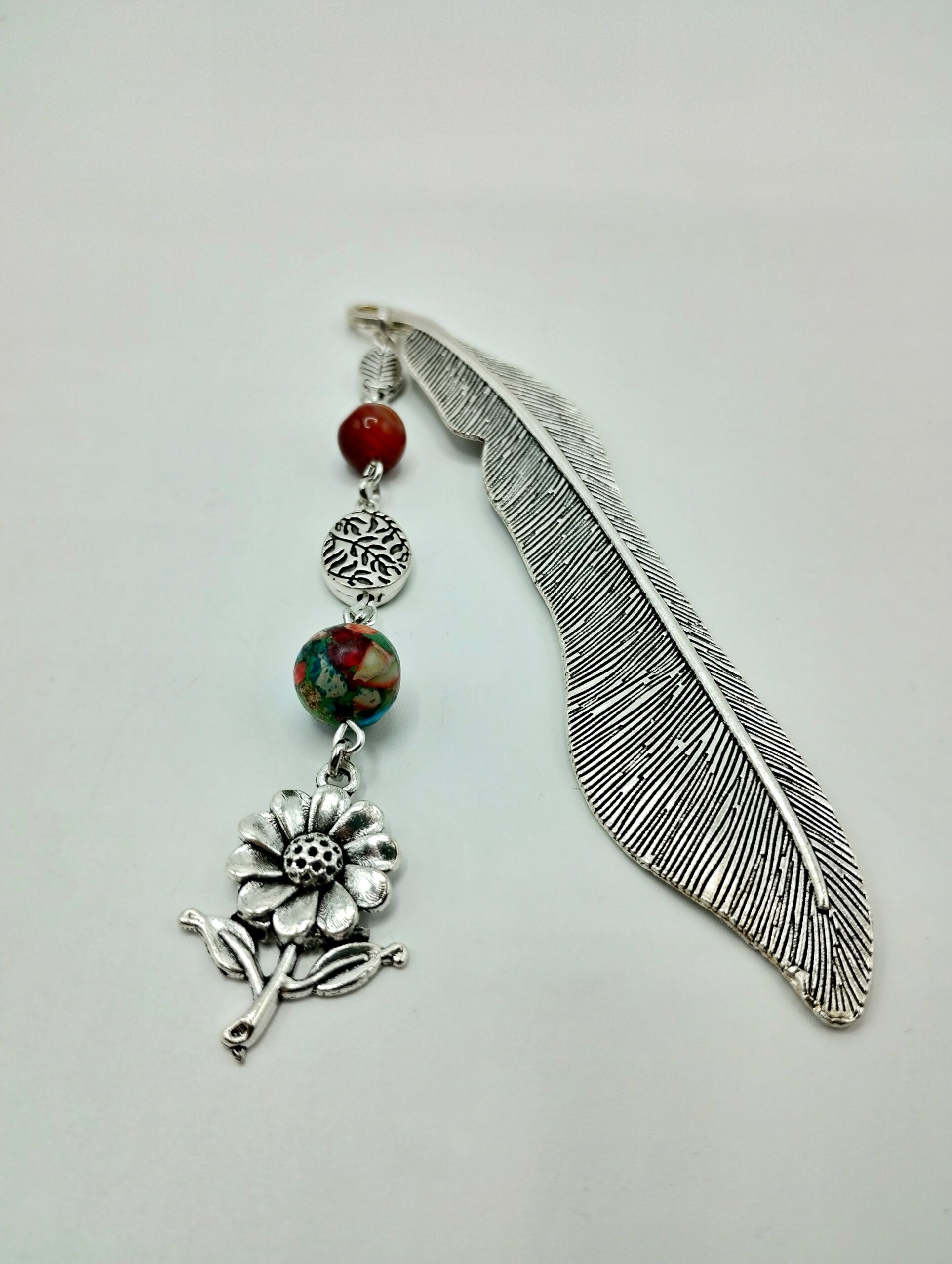 Semn de carte mare - Floare - imagine 3