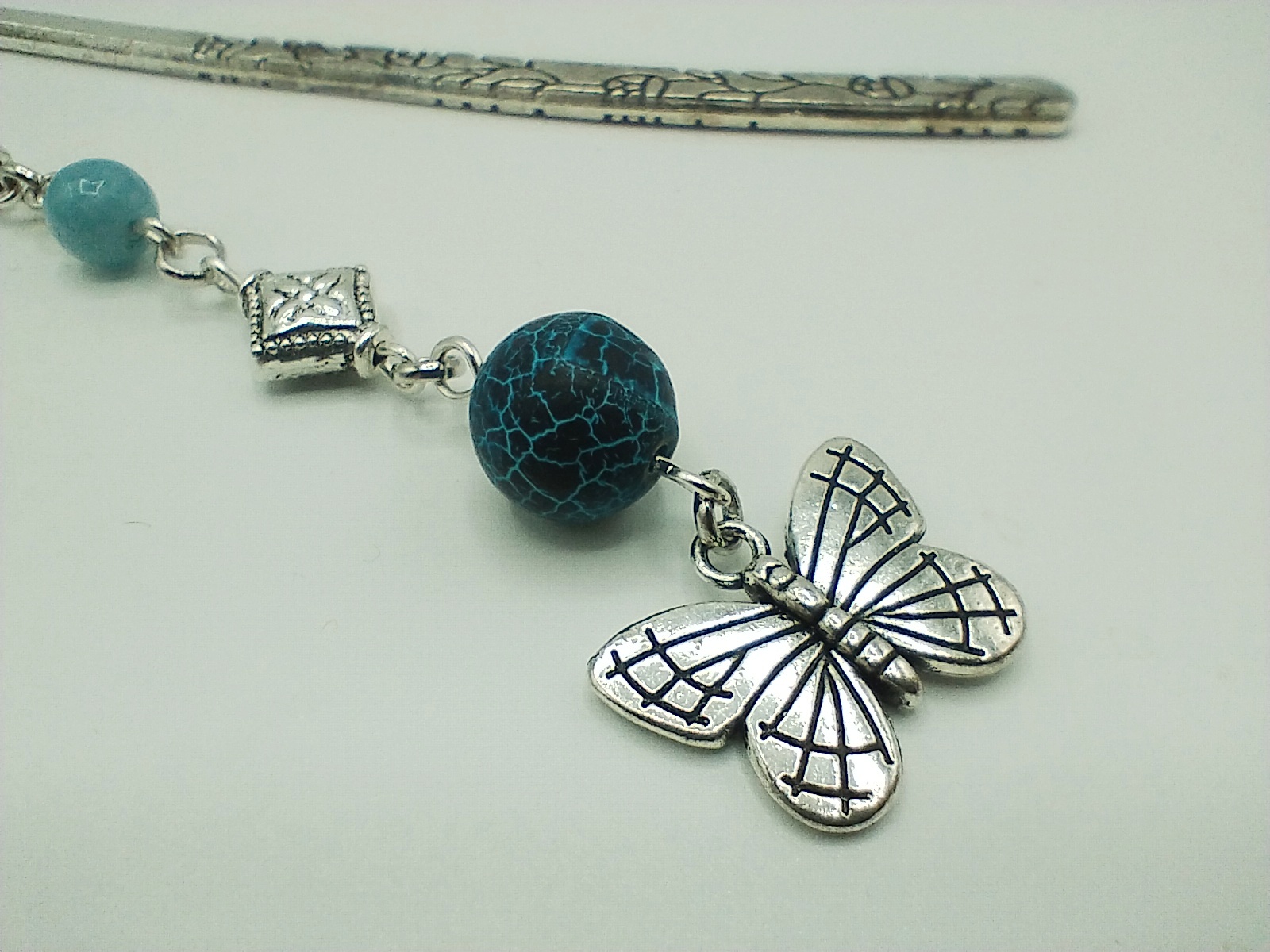 Semn de carte mare - Fluture - imagine 2