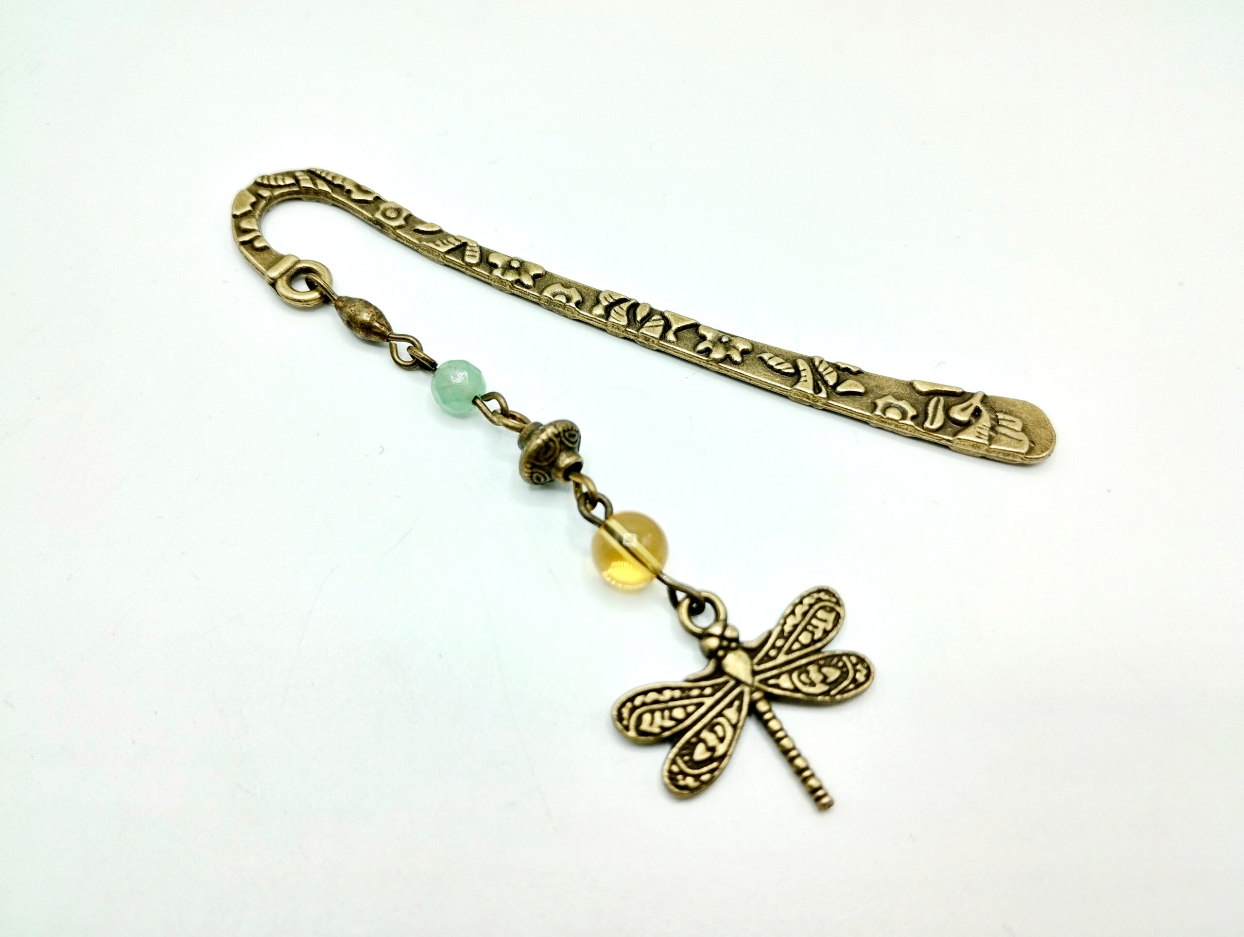 Semn de carte mic, antichizat – Libelula